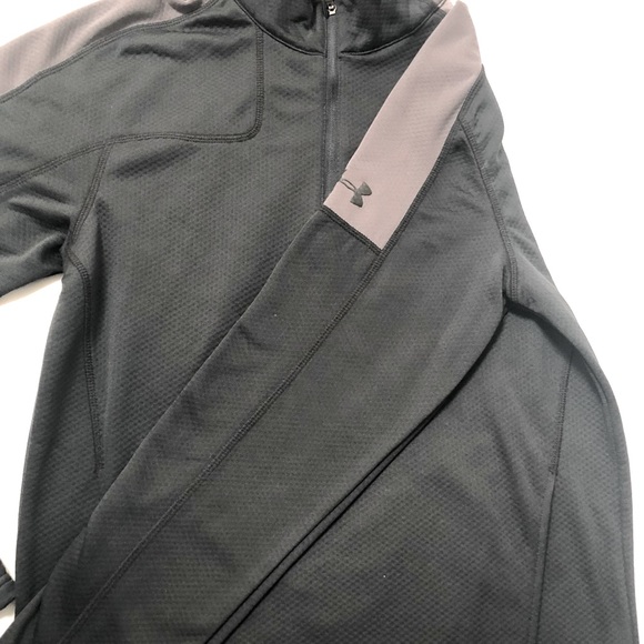 UNDER ARMOUR Men's  Half Zip Hoodie. USED ,GOOD CONDITION - Picture 14 of 14